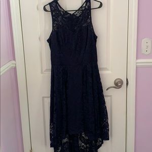 Navy blue women’s dress